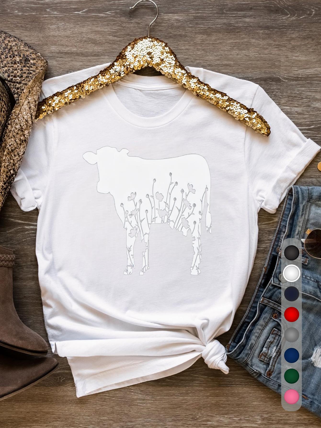 cow clothing sold on Temu United States