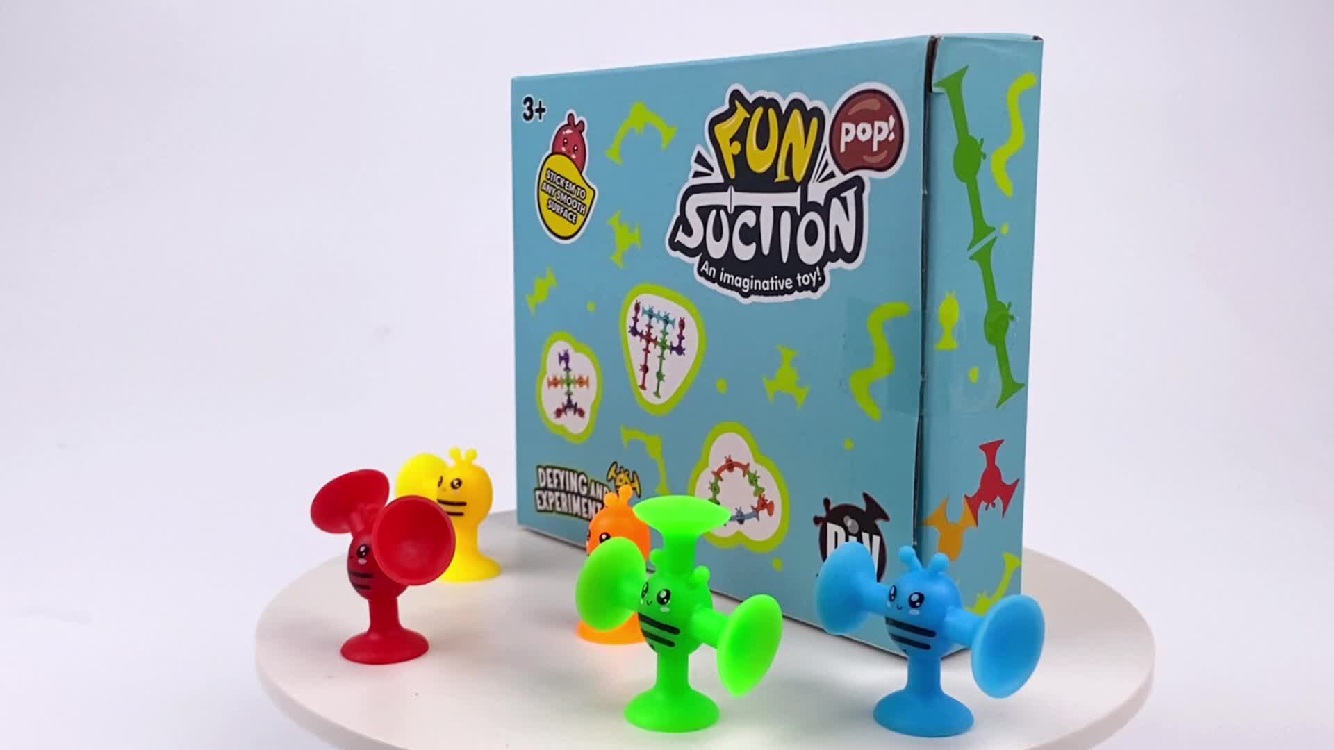 Lot de 40 animaux à ventouse jouet de bain pour enfants jouet anti-Stress  pour le soulagement du Stress jeu interactif parent-enfant - Temu Belgium
