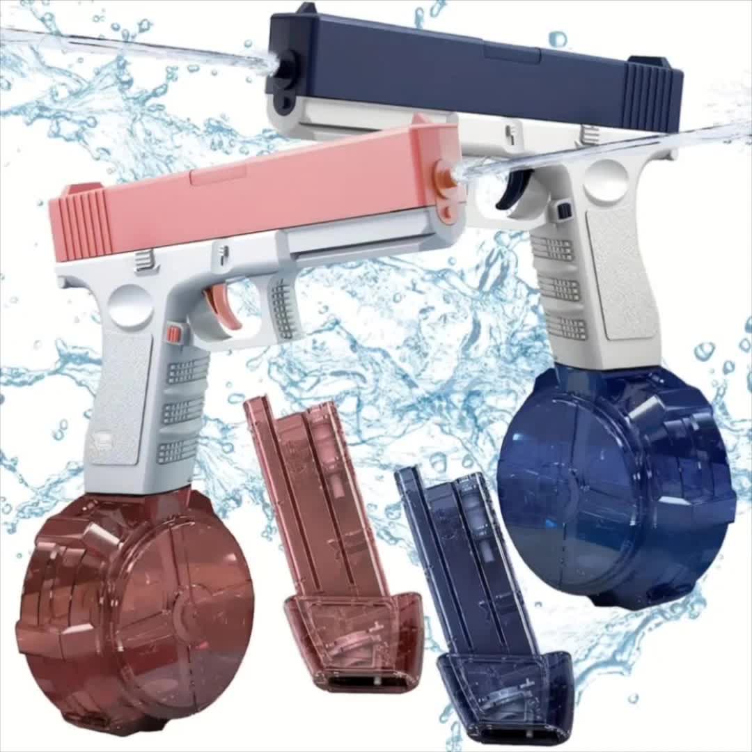 Glock Electric Water Toy Gun Blaster Pistol High Capacity Airsoft Summer  Toys Swimming Outdoor Game Weapon Pistola for Kids