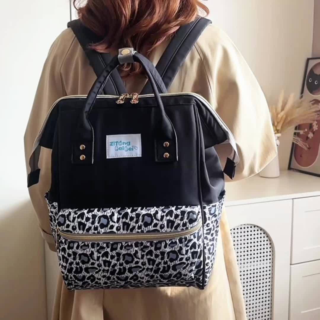Lightweight Multifunctional Diaper Bag Backpack for Pregnant Women