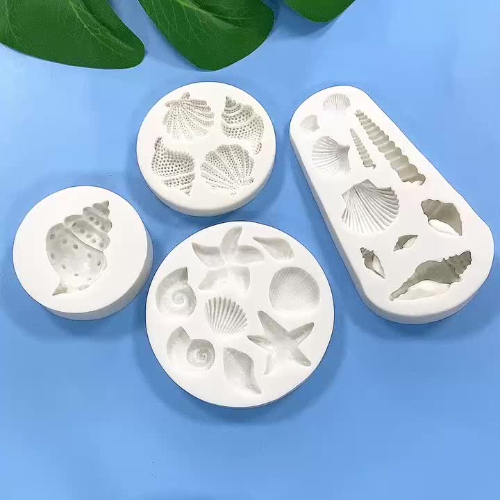 Ocean Series 3D Silicone Mould For Cake Decoration Pearl, Conch, Starfish,  Seashell Food Grade, DIY Handmade Soap Cutter Baking Mold For Kitchen  Accessories From Numberoneaction, $1.75