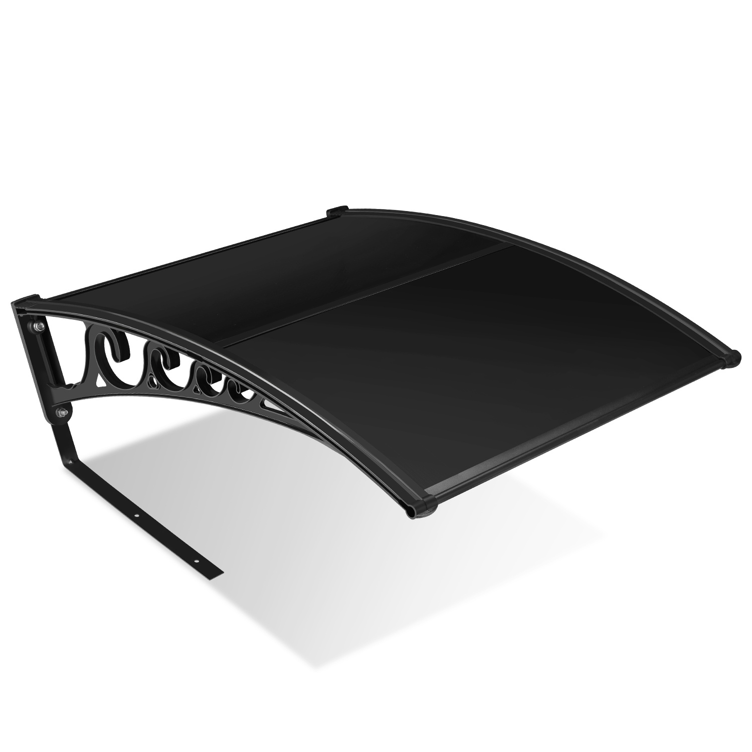 Image of Sonnewelt Weatherproof Uv-resistant Robotic Lawnmower Canopy With Metal Feet - Durable Polycarbonate, Black, Fits Most Models, Outdoor Use, Lawnmower Accessories