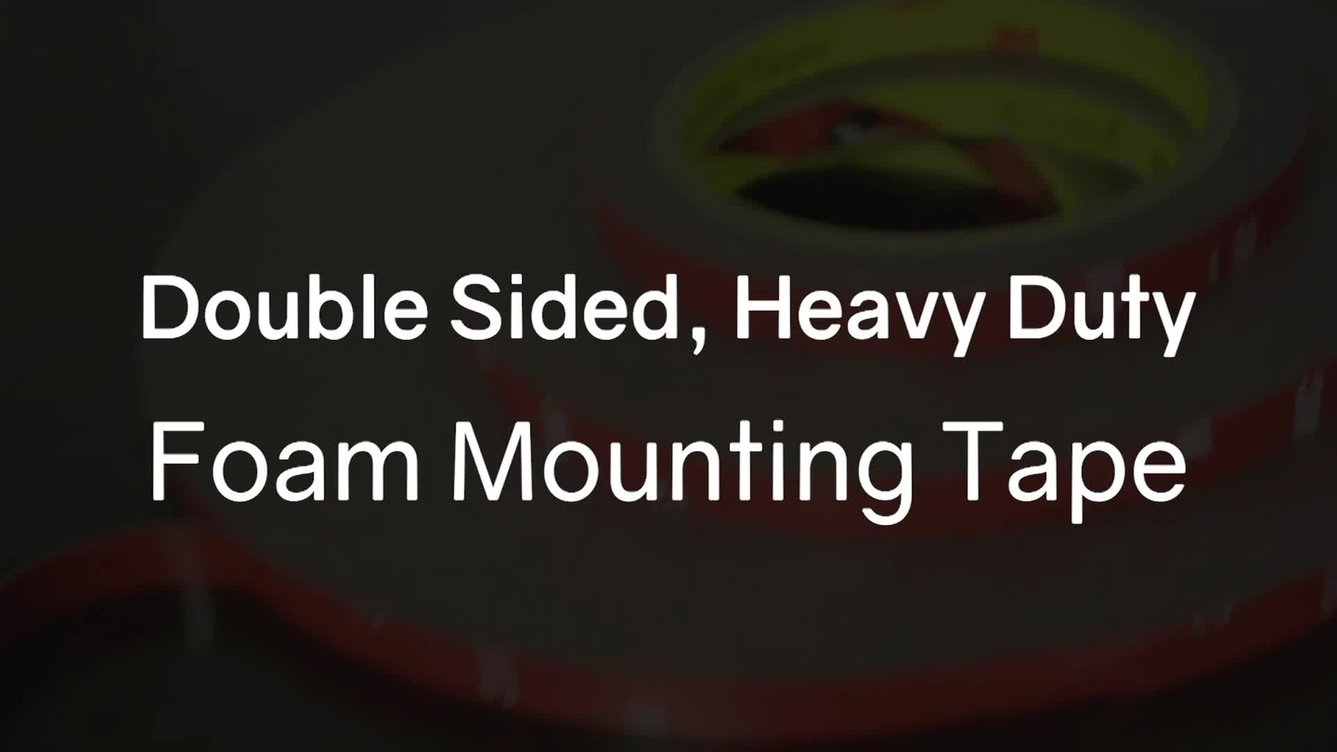 DOUBLE-SIDED FOAM MOUNTING TAPE