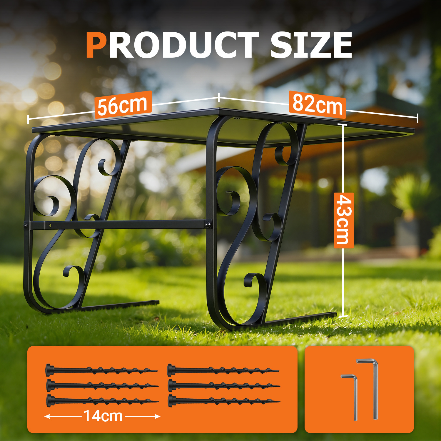 Image of Robotic Mower Garage With Feet 43 X 56 X 82 Cm - Robotic Mower Carport With Protective Roof, Uv Protection, Easy Assembly, Black