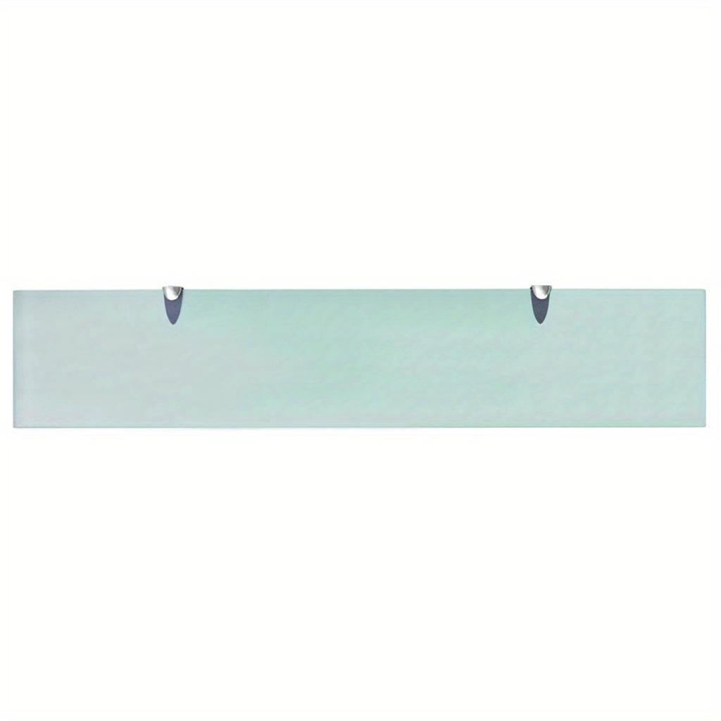 floating glass shelf bathroom shelf wall mounted bathroom shelf 100x20 cm 8 mm 2