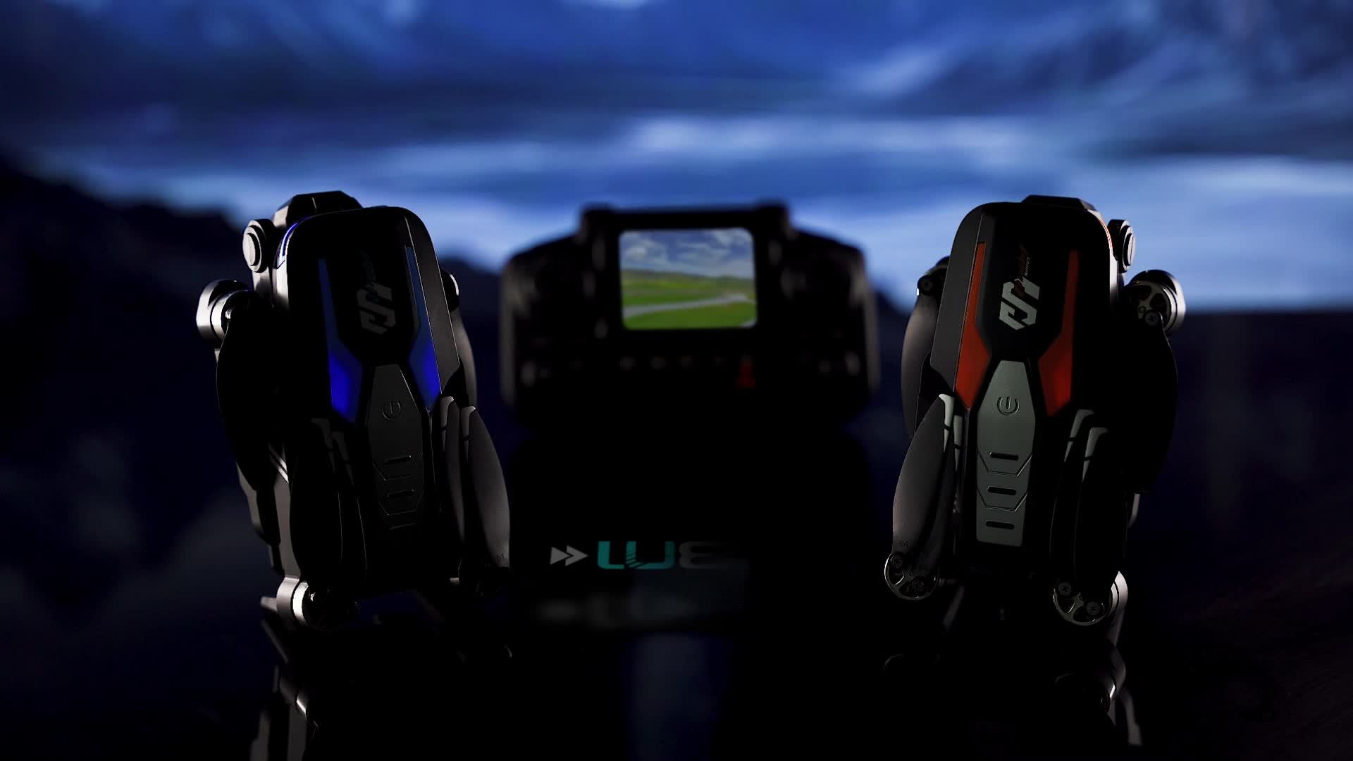 Dual-Camera LU80 Drone with Remote Controller