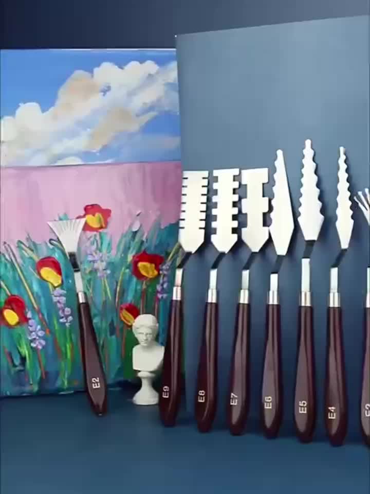 Acrylic Palette Knife Painting Techniques – 3/4