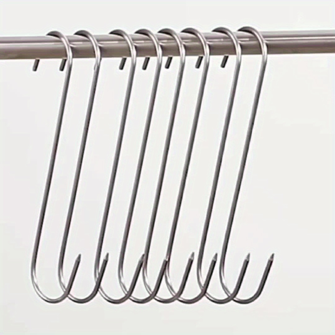 Stainless Steel Heavy Duty Bacon Hooks Butchers Butcher - Temu