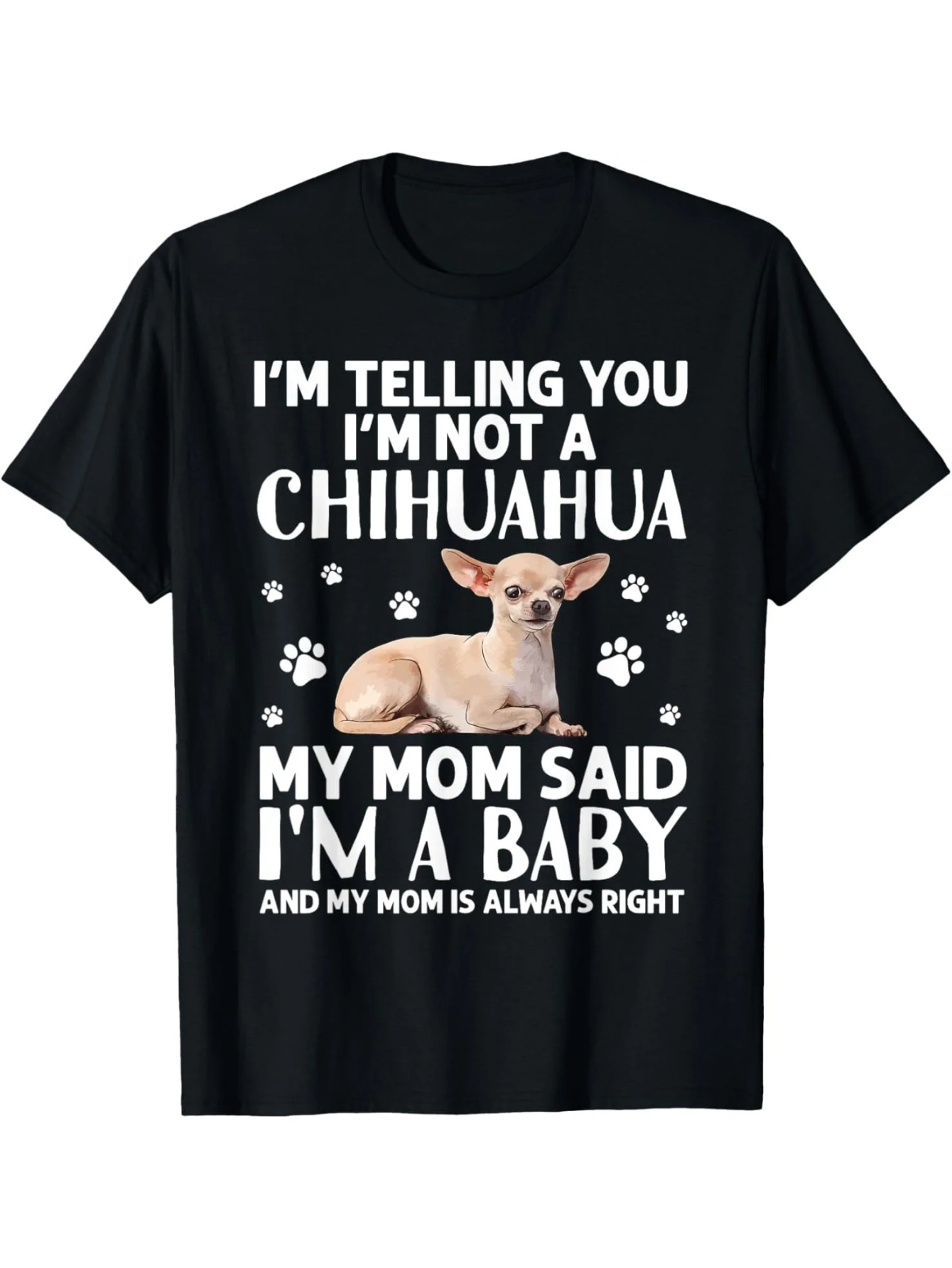 Chihuahua Mom Unisex Tshirt Chihuahua Mom Dad Lover T-Shirt - Unisex Dog  Owner Gift T-Shirt Dog Lover Apparel