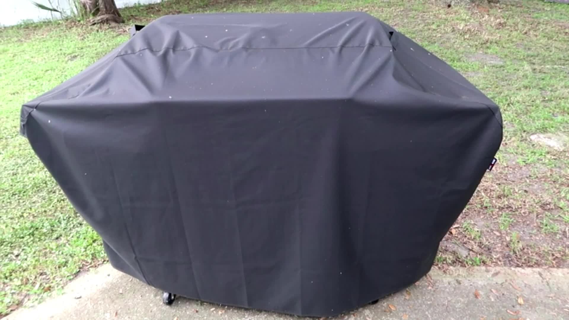 1pc Bbq Grill Cover 420d Heavy Duty Bbq Grill Cover For Outdoor