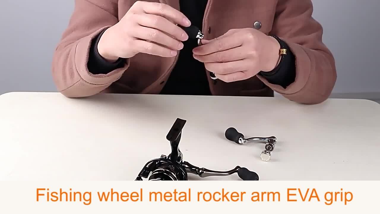 Metal Fishing Reel Rocker Arm Fishing Reel Handle Grip - Temu