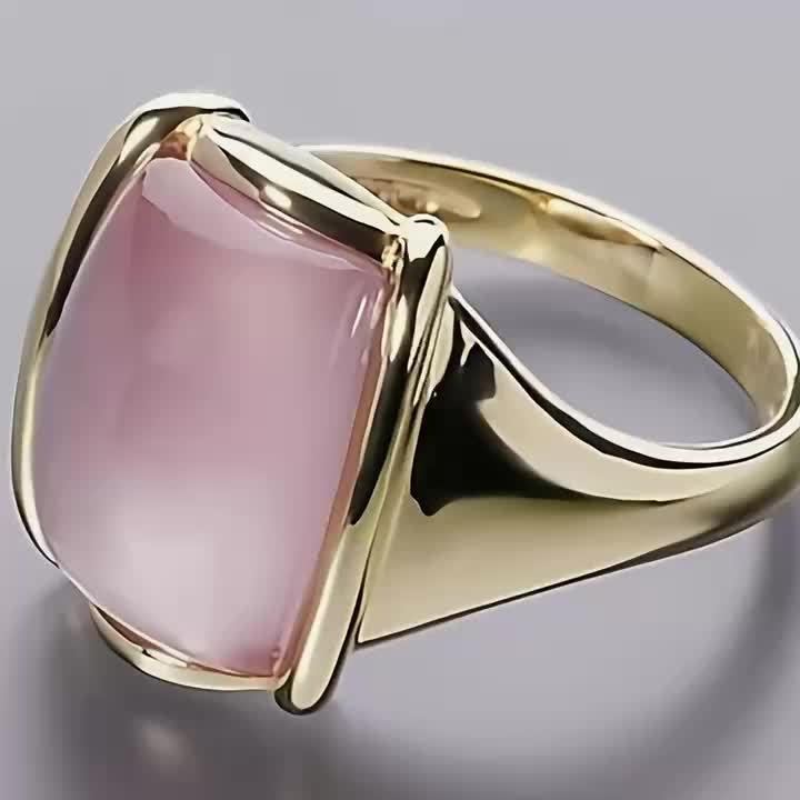 Women's Vintage Minimalist Ring Set in Copper