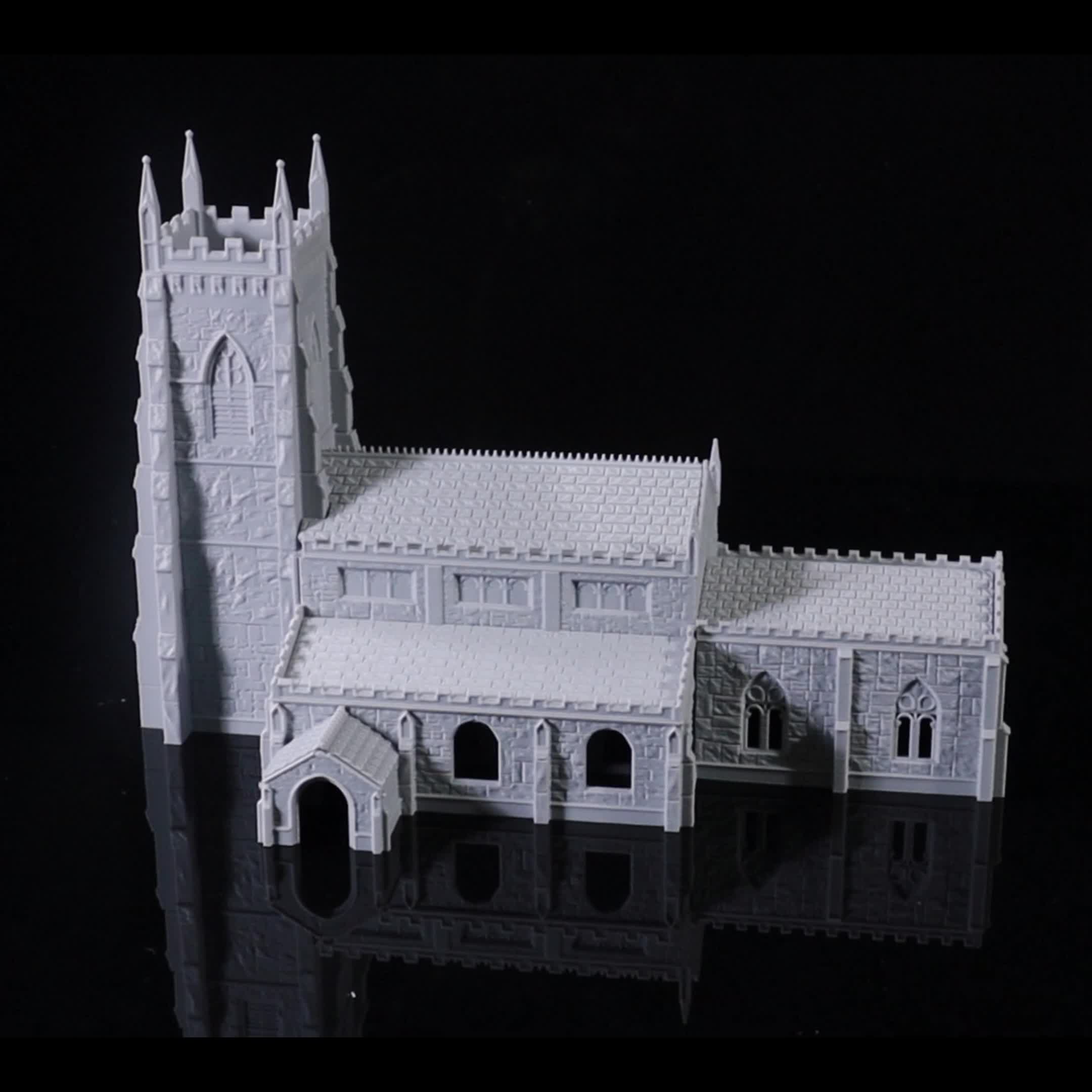 Gothic Cathedral Model Kit for Tabletop Games