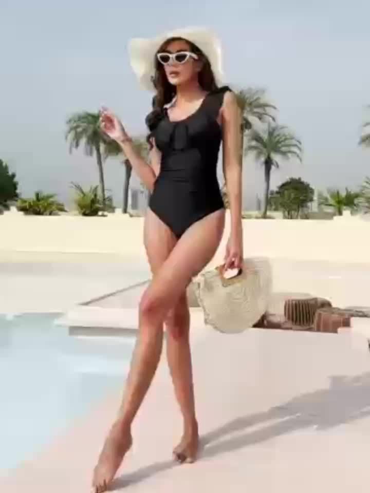 Stylish one piece bathing on sale suits