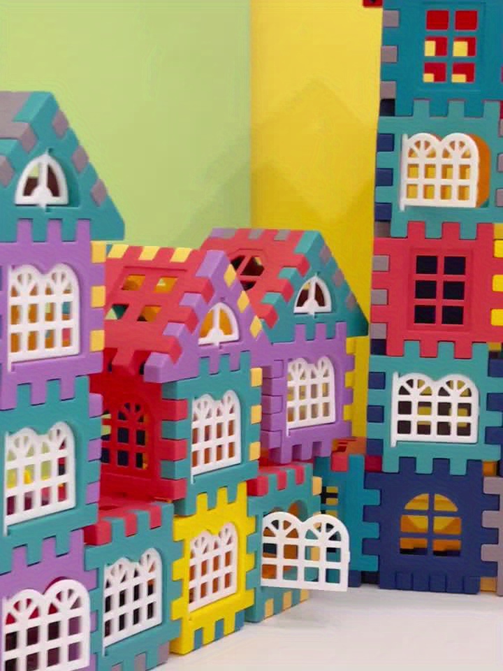 100pcs Assembly Building Blocks Large Size Creative Square Building Blocks