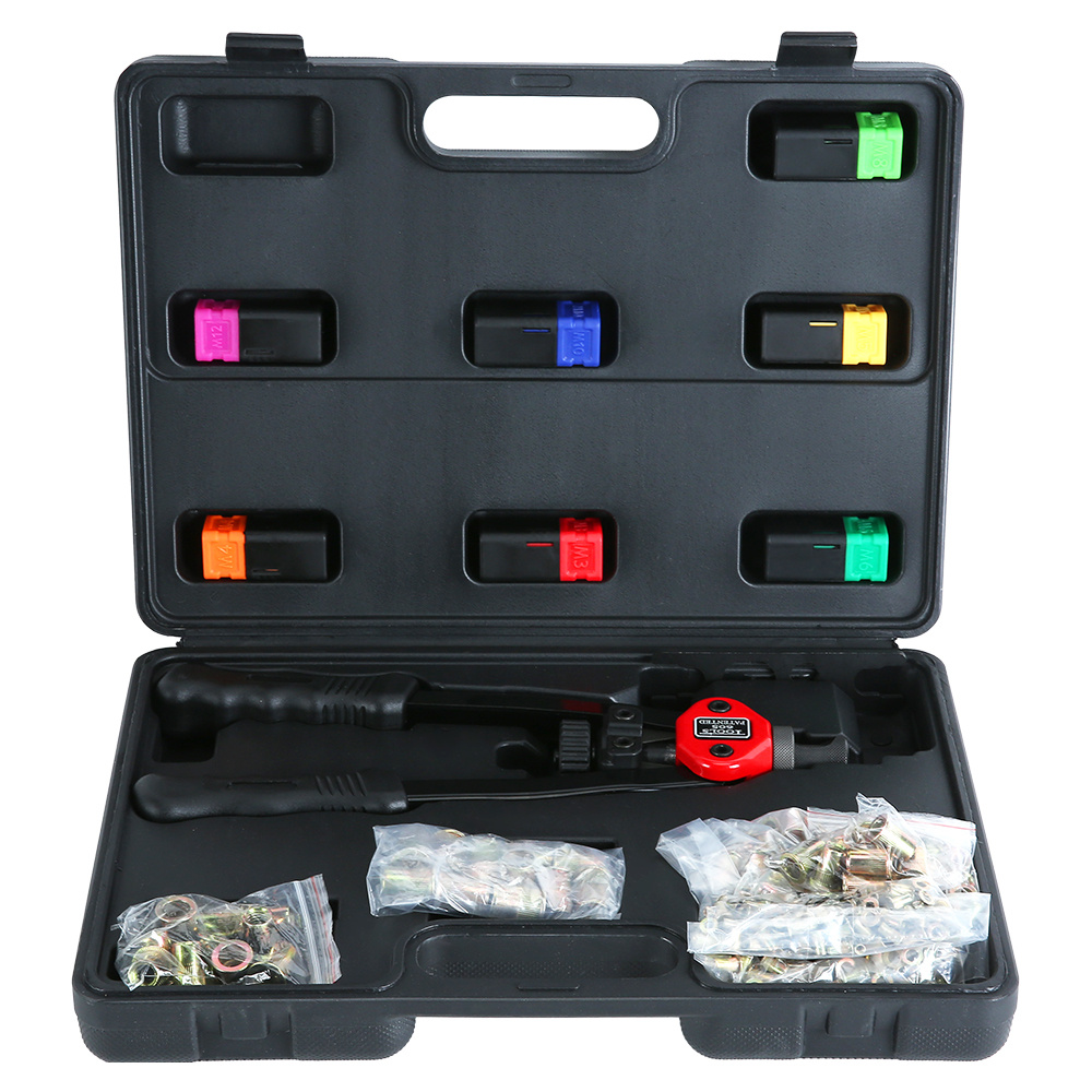 TEMU 430pcs Rivet Nut Tool Kits Heavy Duty M3 - M12 Rivets