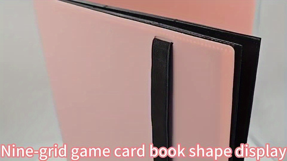 Game Card Holder Sleeve Card Lover Collection Book 360 Side - Temu