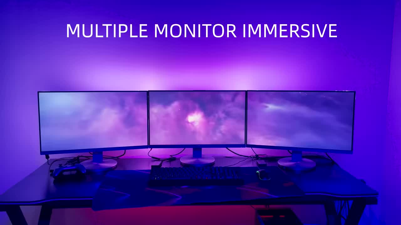 Ambient LED Backlight Strip For PC Monitor