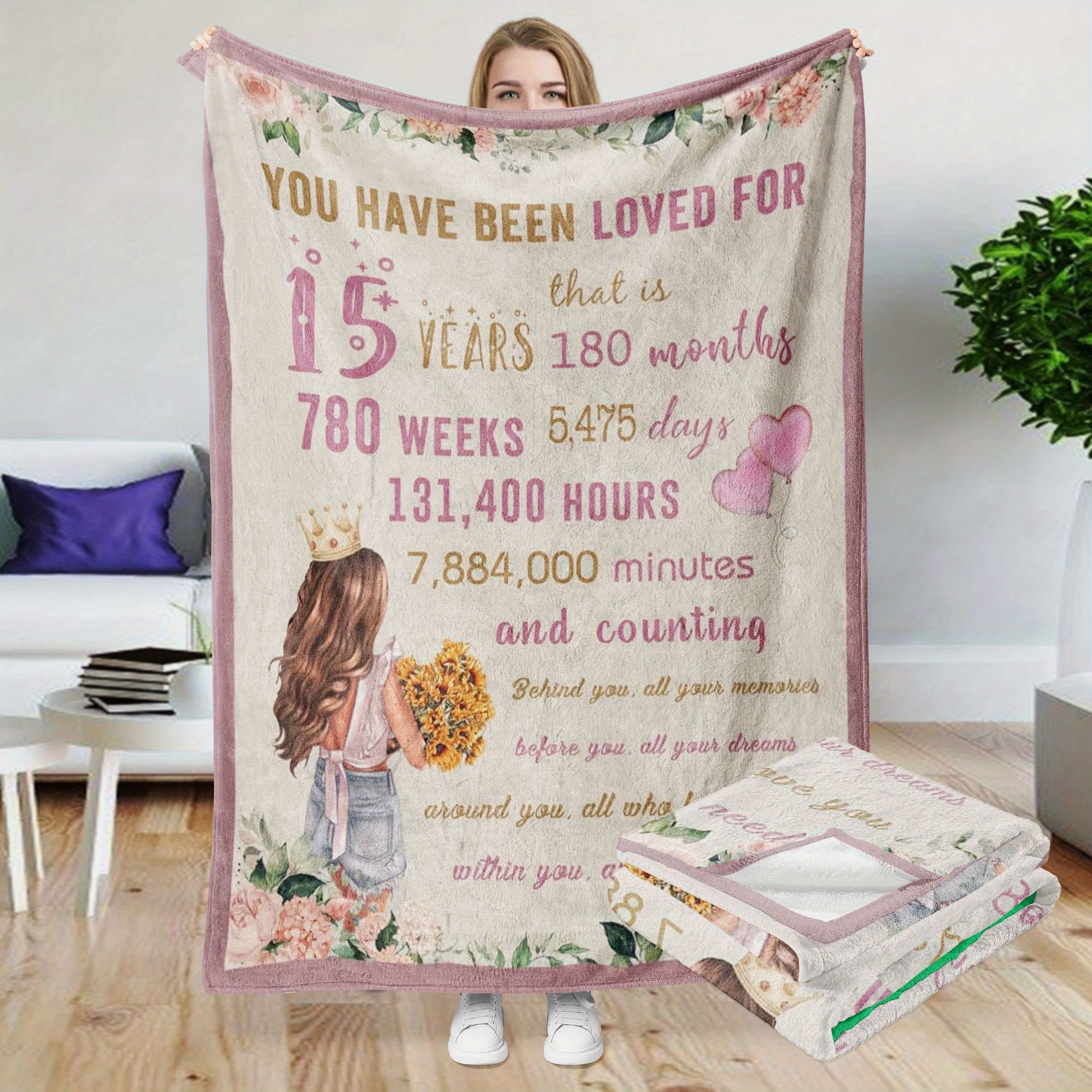 Blanket Birthday Gifts For 15 Year Old Daughter Coolim Gifts For