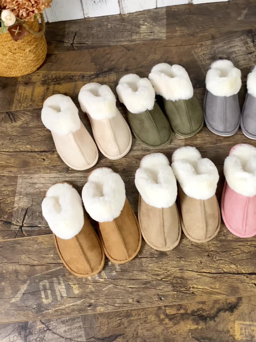 De Fonseca Pantuflas mujer efecto terciopelo: a la venta a 11.99