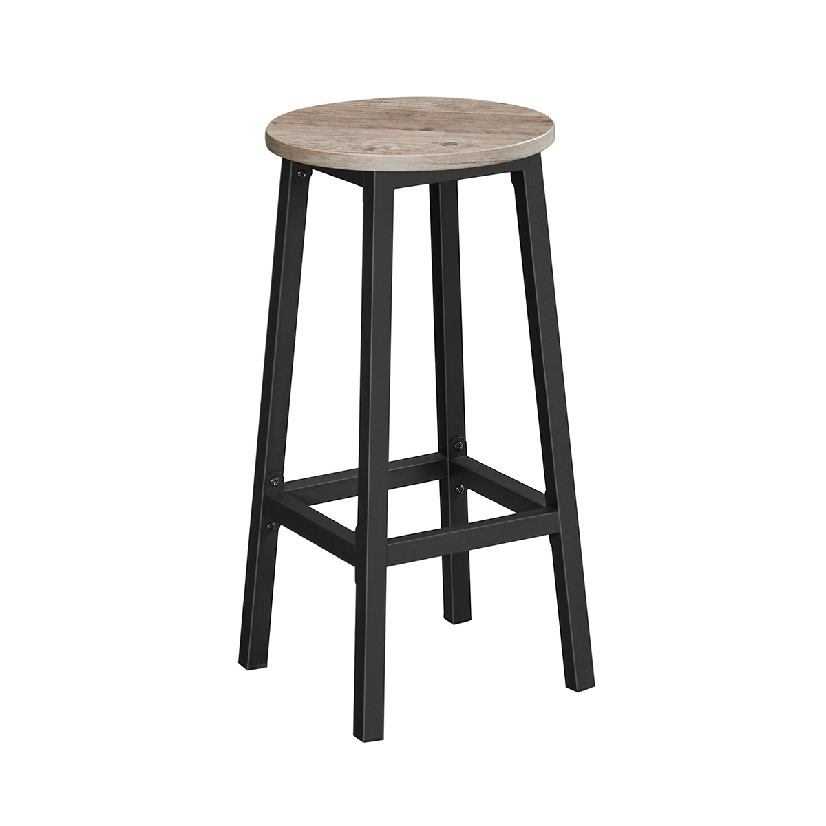 TEMU Vasagle Bar Stools Set Of 2, Kitchen Stools, Bar Chairs With Metal Frame And Footrest, Easy To , For Kitchen, Living Room, Dining Room