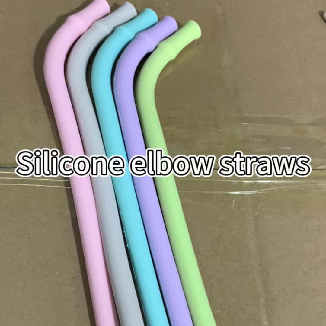 Silicone Drinking Straws, Large Straight Straw, Reusable Silicone Straws,  Random Color - Temu