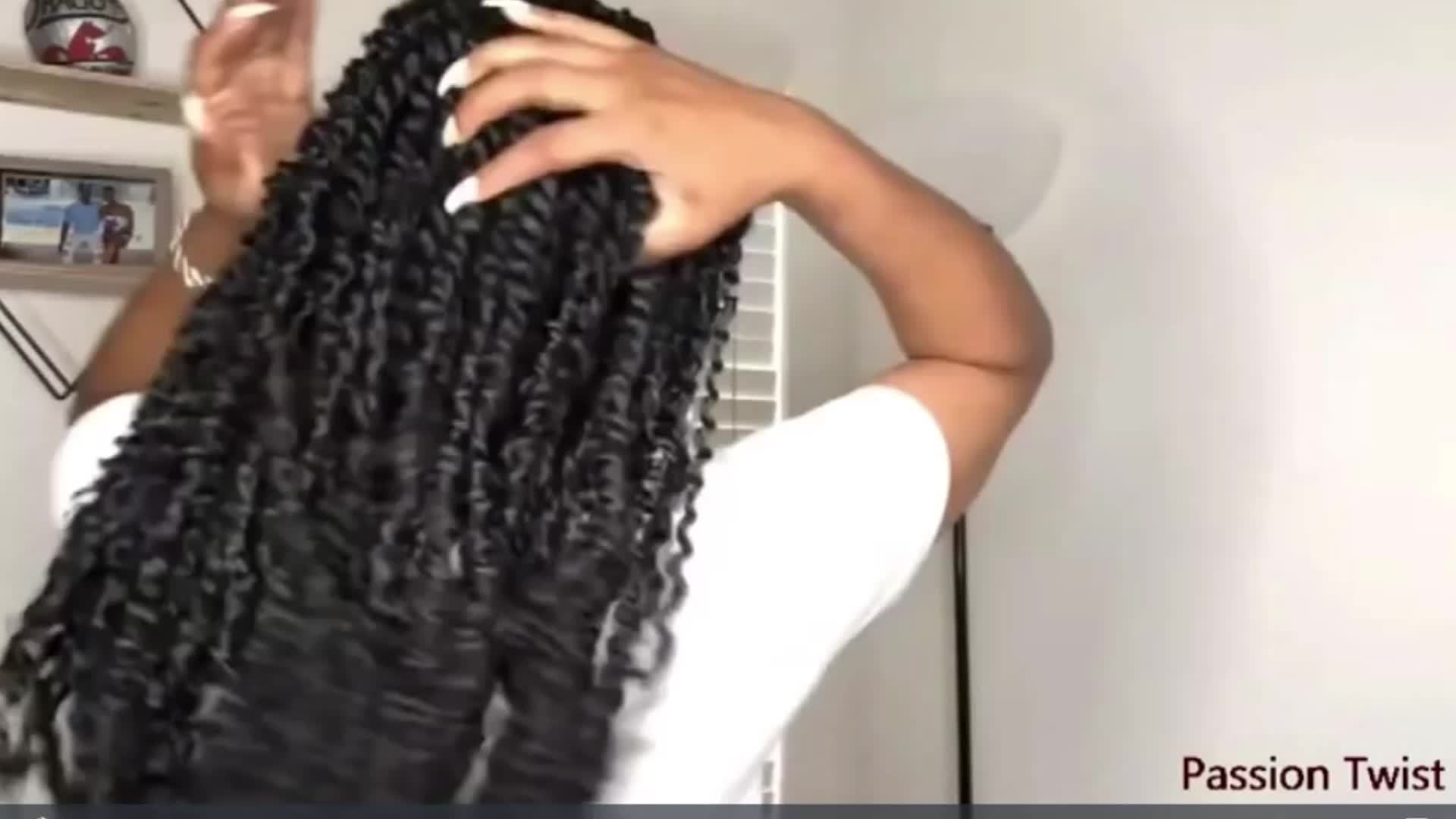 Buy Passion Twist Hair 7Packs Water Wave Crochet Braiding Hair for Passion  Twist Braids Hair Long Bohemain Hair Braiding Passion Twsit Braids  Synthetic Crochet Hair Extensions Online at desertcartHong Kong