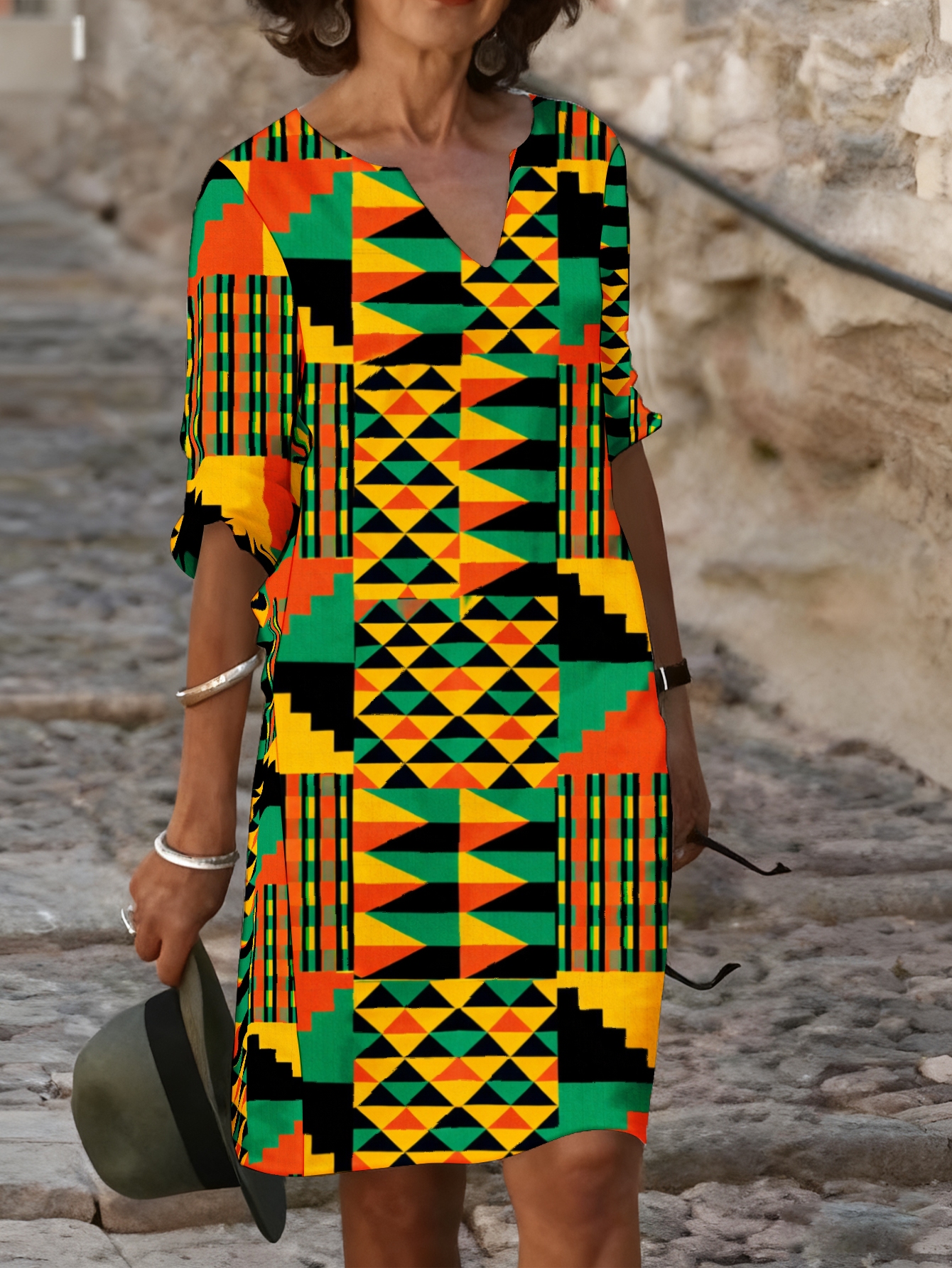 chinese dress ladies African Dresses for Women African Cotton Wax Print Dresses Dashiki Africa  Style Clothing for Women Party Plus Size X-Small at Amazon Women's Clothing  store