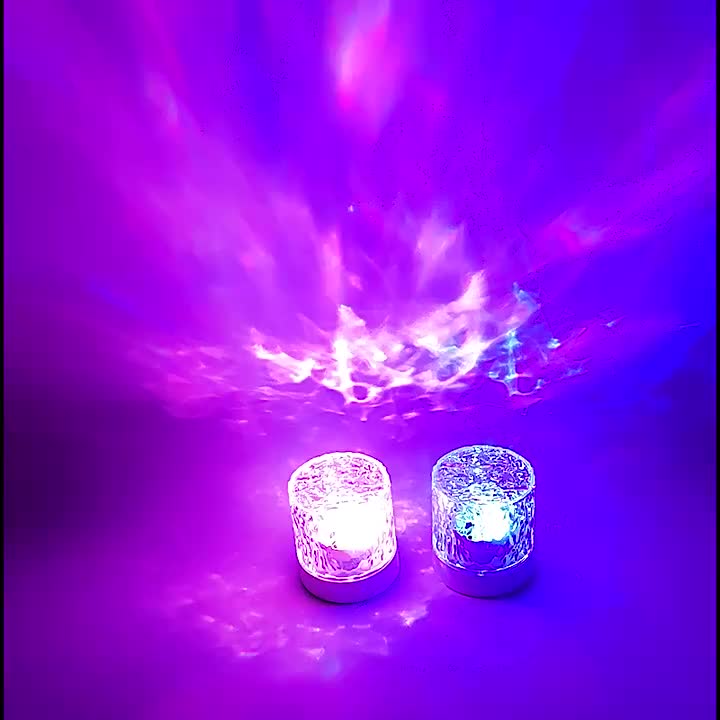 GiReich LED-Atmosphäre-Lichter, 2 Stück USB-Nachtlicht