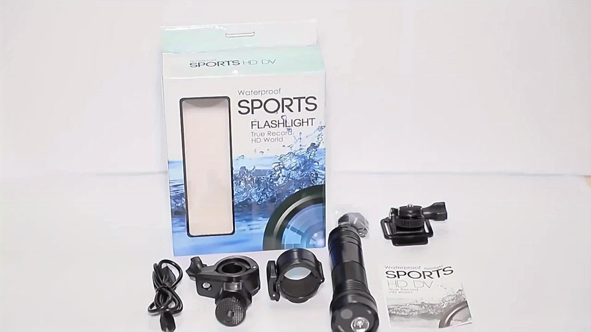 Waterproof sports deals hd dv