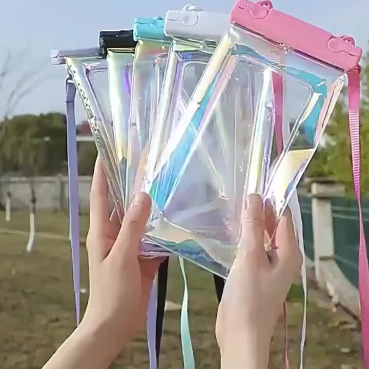 2/4/6/8pcs Waterproof Phone Pouch For IPhone 16/15/14/13/12/11/X/XR/ Xs/7/8/Plus/Pro/Pro Max, Touchscreen Dry Bag For Swimming, Beach& Surf With Anti-Slip Lanyard - Image 10