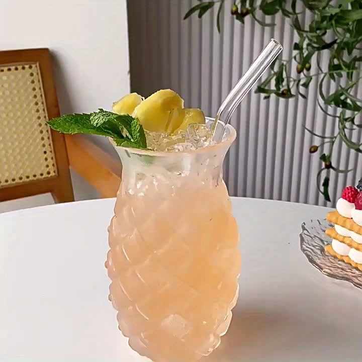 Verre à Cocktail Transparent en Forme d'Ananas pour Bar, Récipient  Alimentaire de Cuisine struction ée