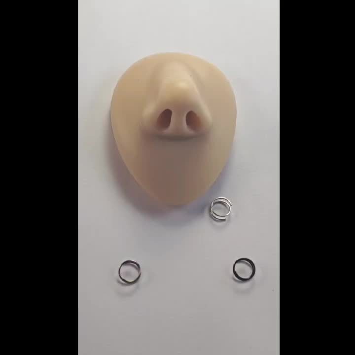 Double Helix Nose Rings, Hot Style for Ladies