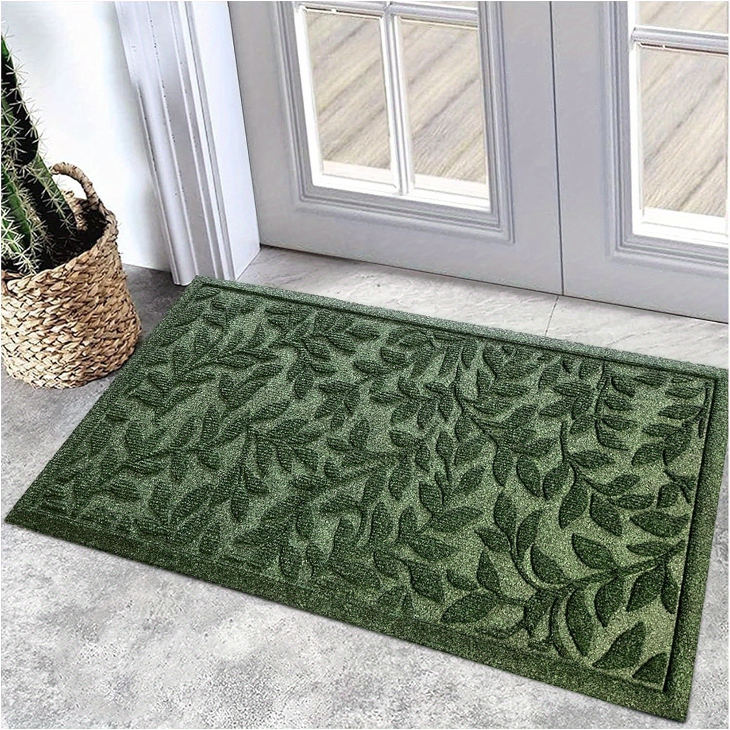 

Entrance Doormat Water Absorbent Non Slip Welcome Mats - Rubber Backing Print Door Rug For Front Kitchens Bedroom Bathroom Laundry Room, 3 Sizes Home Decor Carpet -