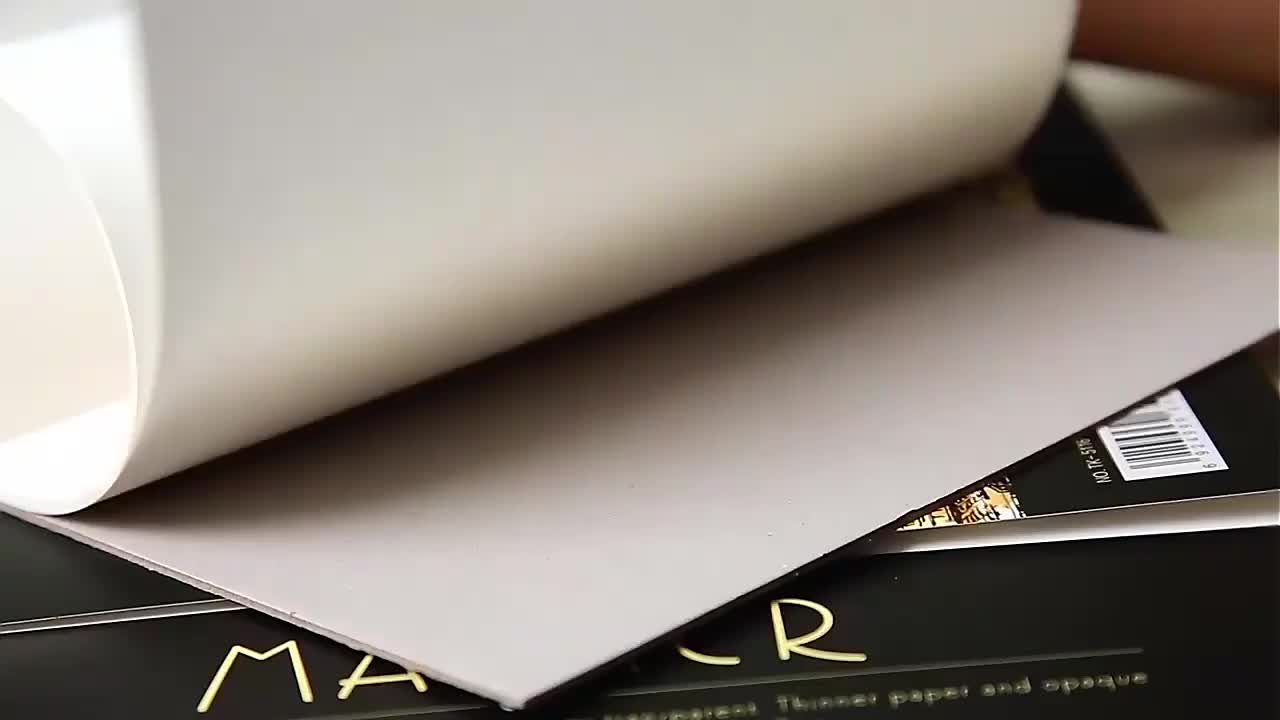 Marker Paper Sketchbook, Bleedproof Art Marker Pad, (8.27 x 11.69) inch, White, 40 Sheets