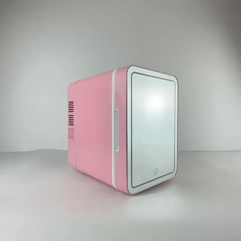 Skincare Fridge - Halloween Mini Fridge With Dimmable Led Mirror (4 Liter/6  Can), Cooler And Warmer, For Refrigerating Makeup, Skincare And Food, Mini Fridge  For Bedroom, Office And Car - Temu Czech Republic