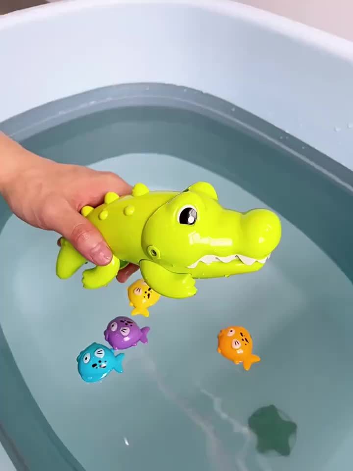Kids Crocodile Bath Toy for Ages 18 Months +