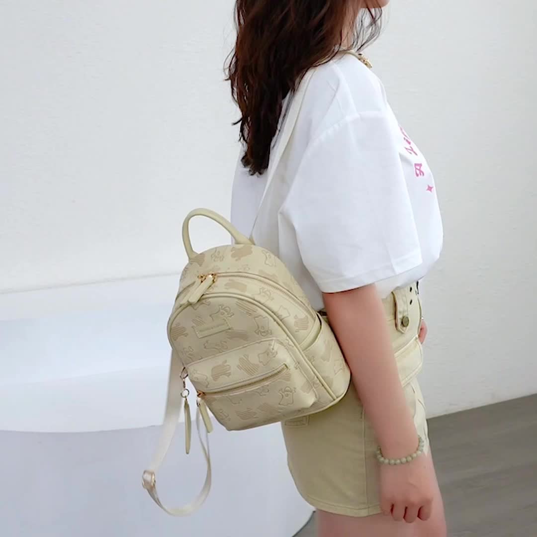 Mini Leather Backpack