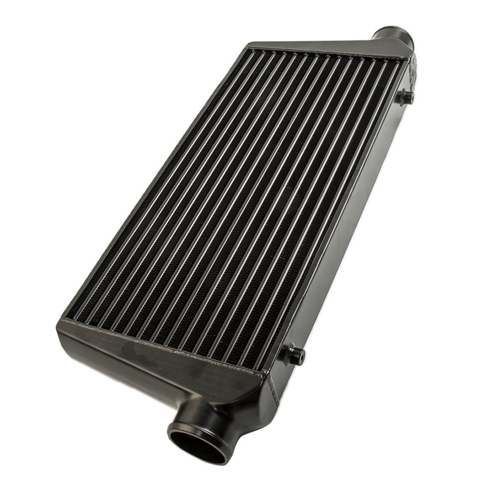 Universal Turbo Intercooler 3" 600 X 76 Mm Black Tube And Fin