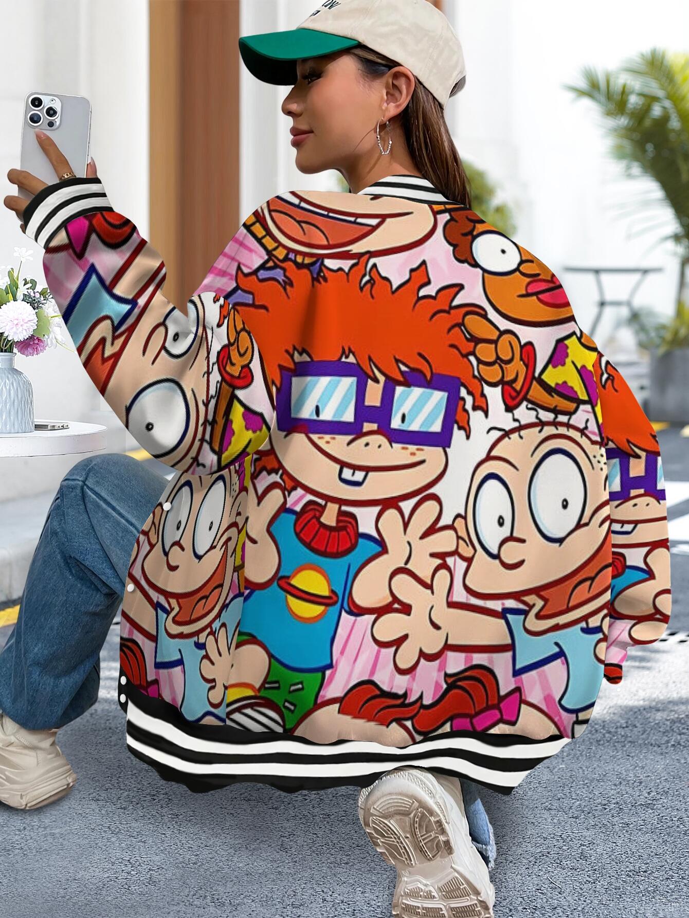 cartoon jacket sold on Temu United States