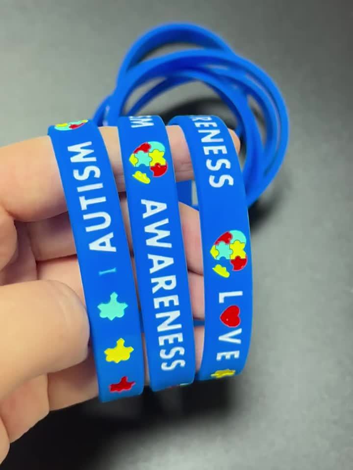 Autism on sale awareness bands