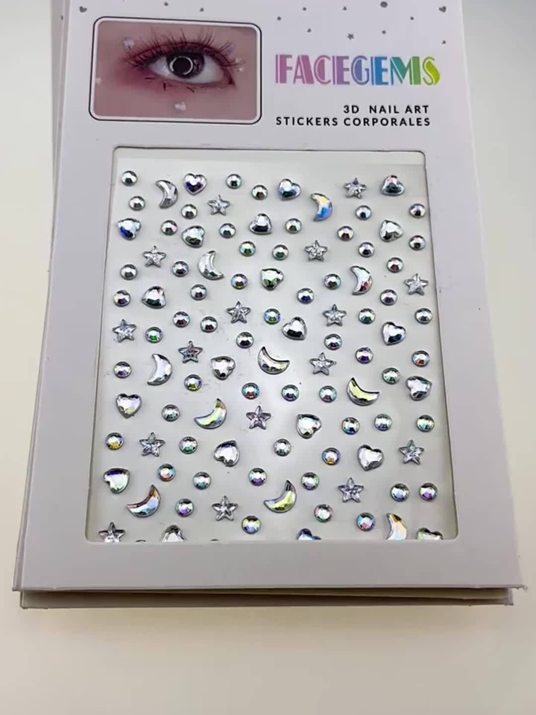 1 Sheet Glittering Rhinestone Eye Makeup Stickers, Face Gem Stickers, And  Teeth Gems For A Flawless Fairytale Effect! - Beauty & Health - Temu