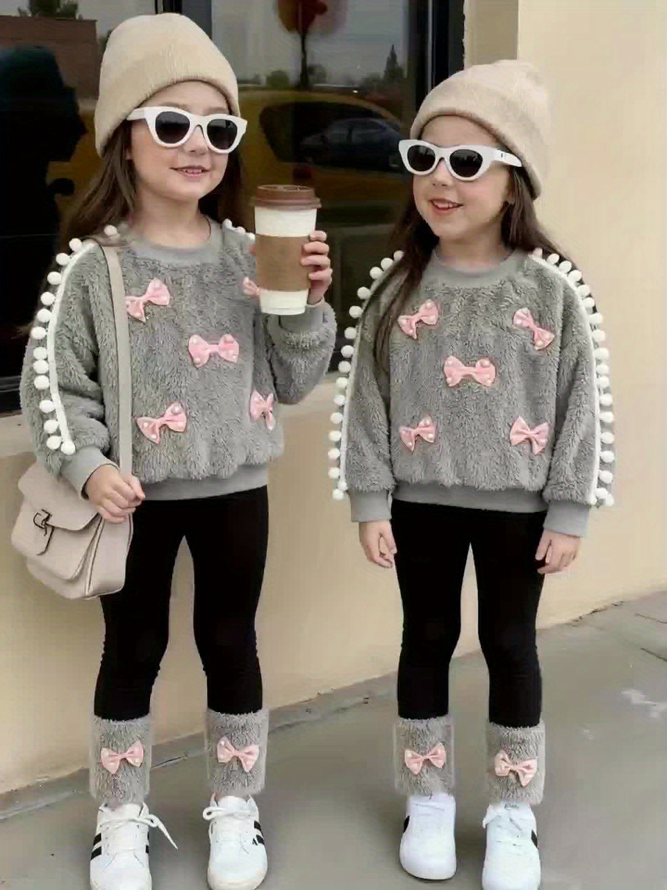 Meisjes Herfst/Winter Casual Zoete Lange Broek Set