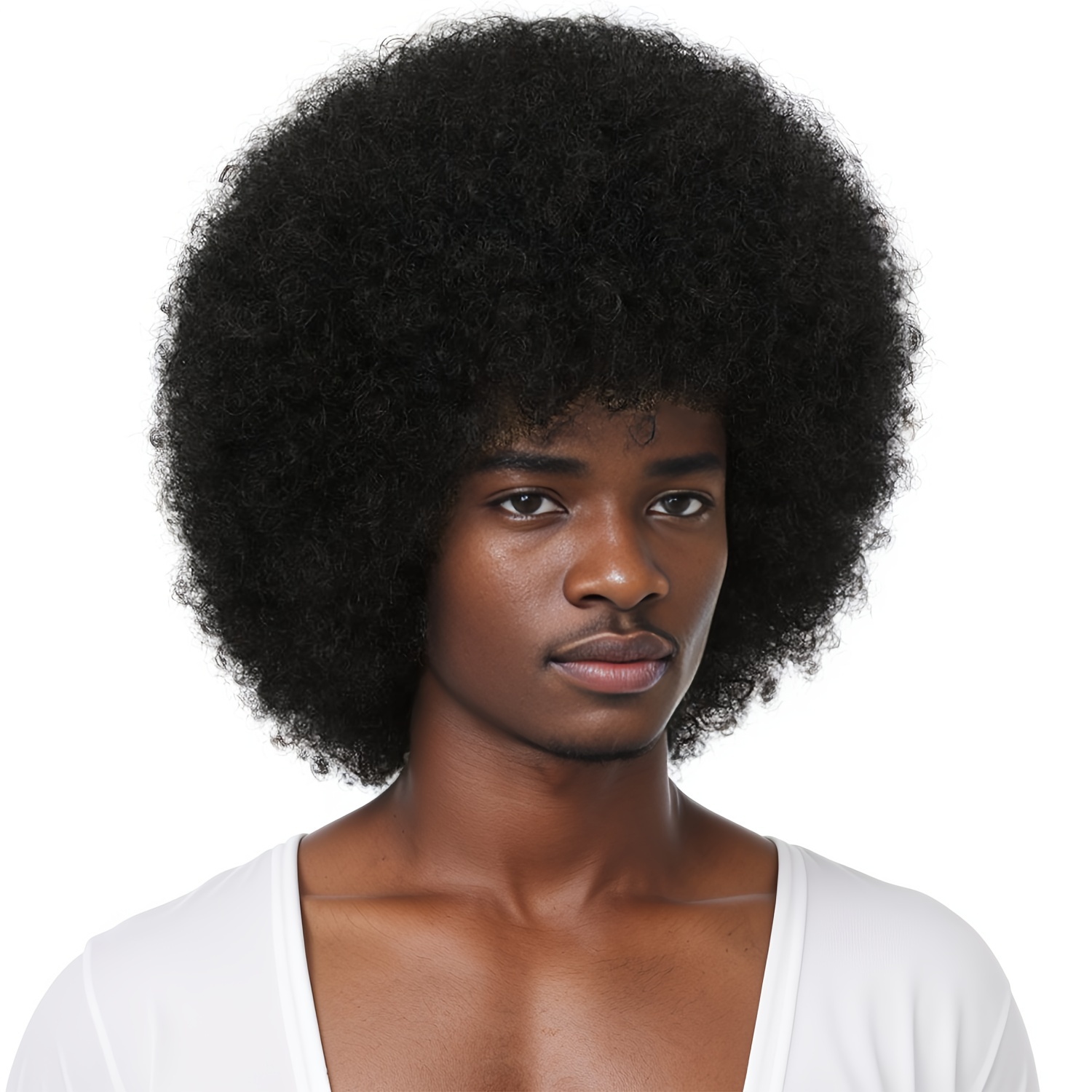 Perruque Afro disco homme