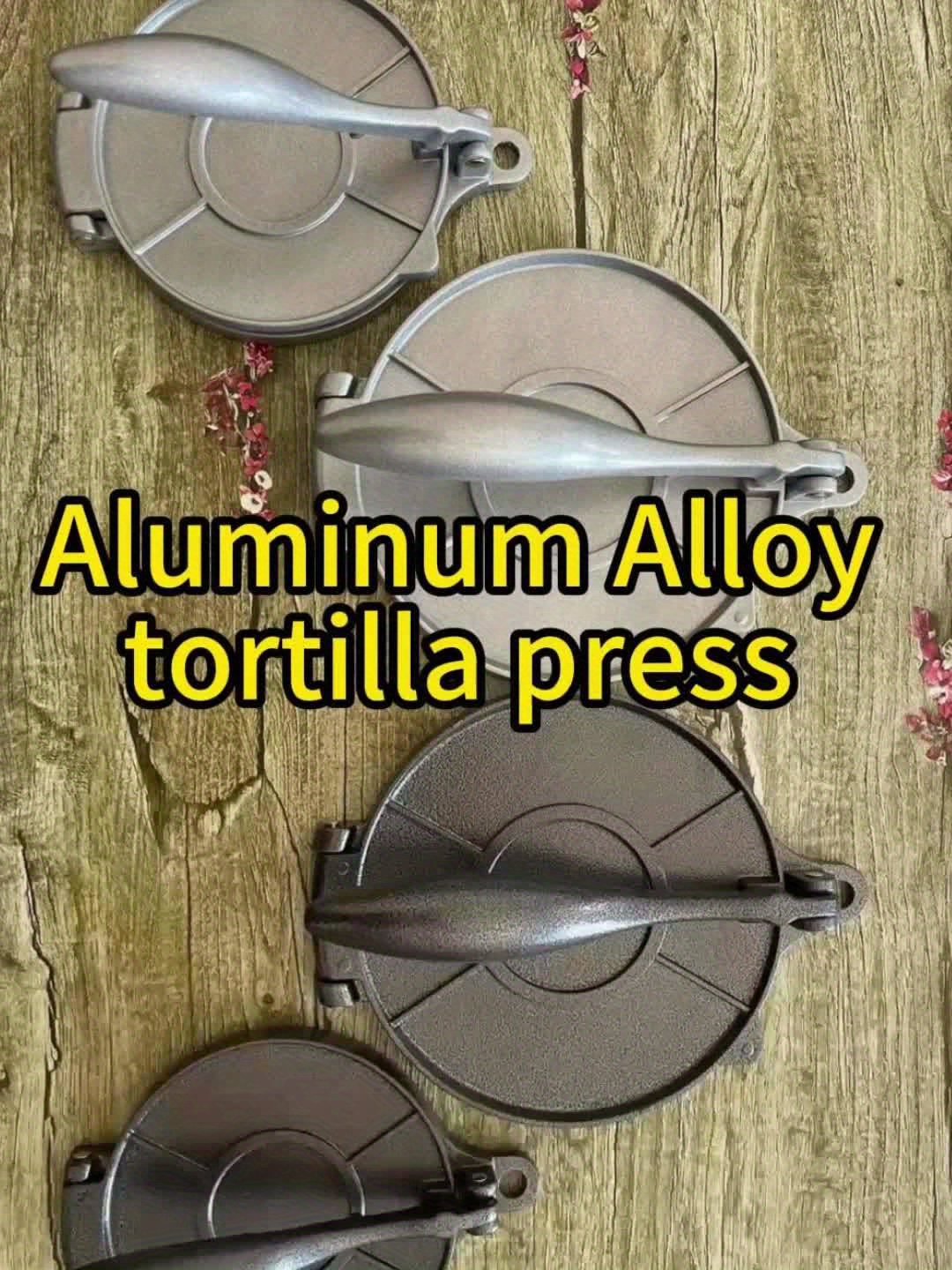 Aluminum Tortilla Press