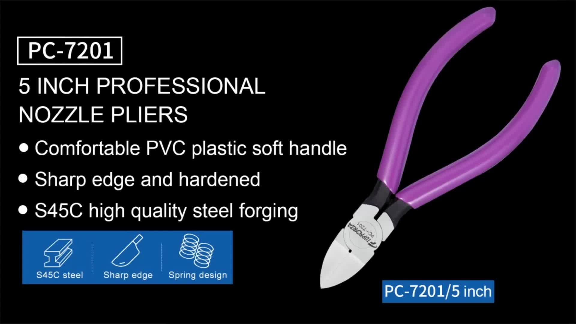 Diagonal Pliers Flush Cutter For Plastics 45 Degree Angle - Temu