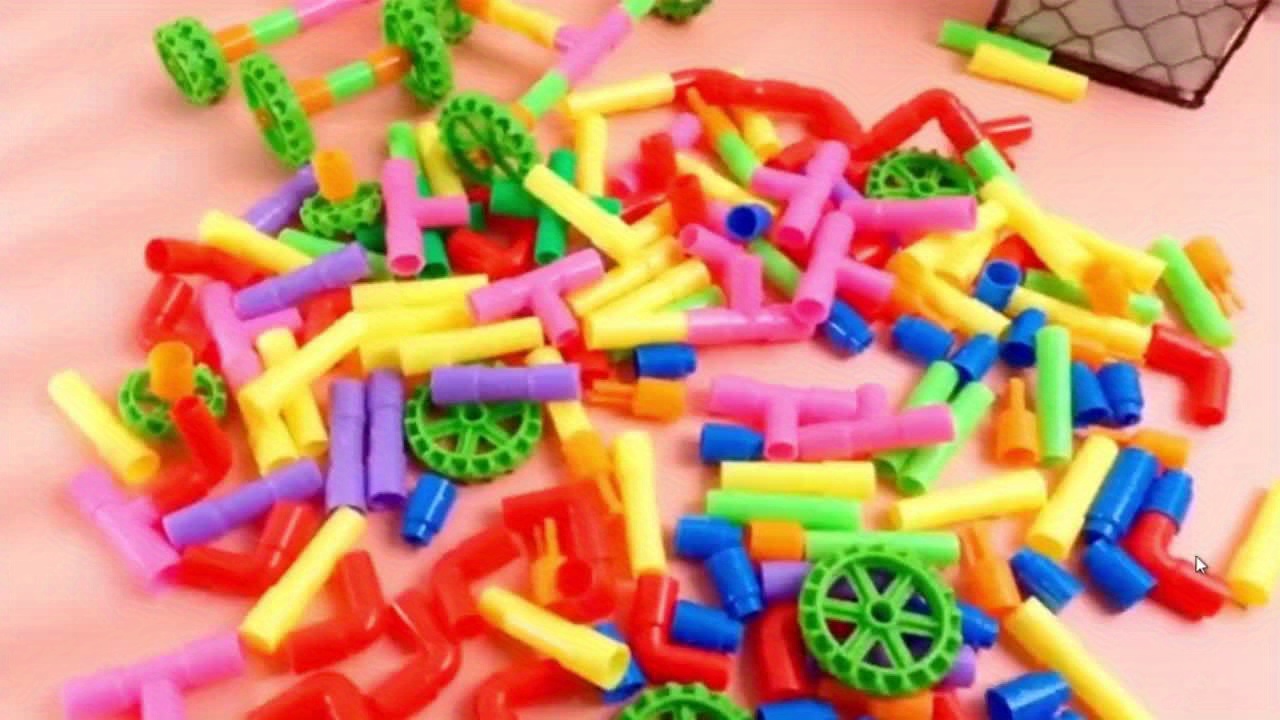 Design Your Own Plumbing Blocks Educational Toy Set