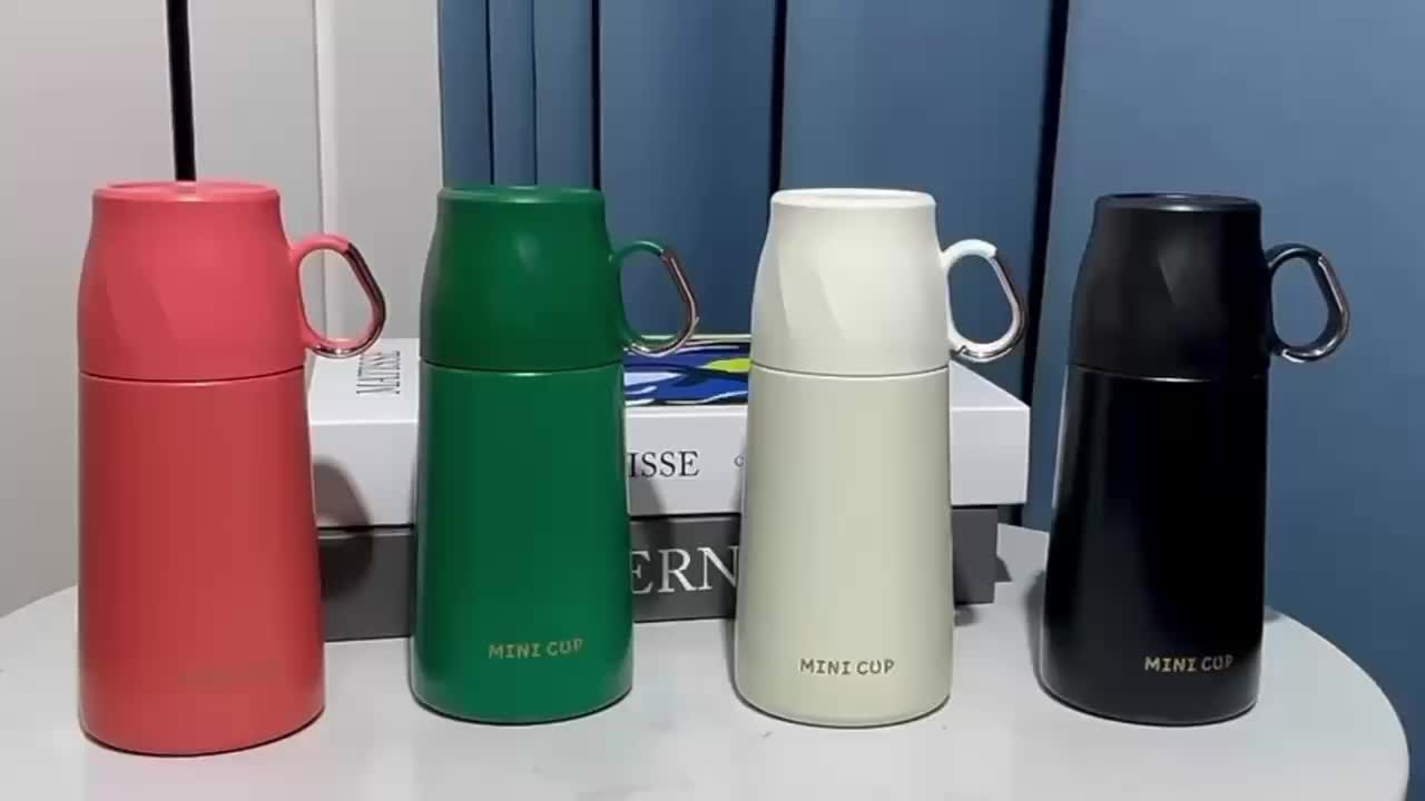 1pc Mini Taza Térmica Botella Aislada Vacío Acero Inoxidable - Temu