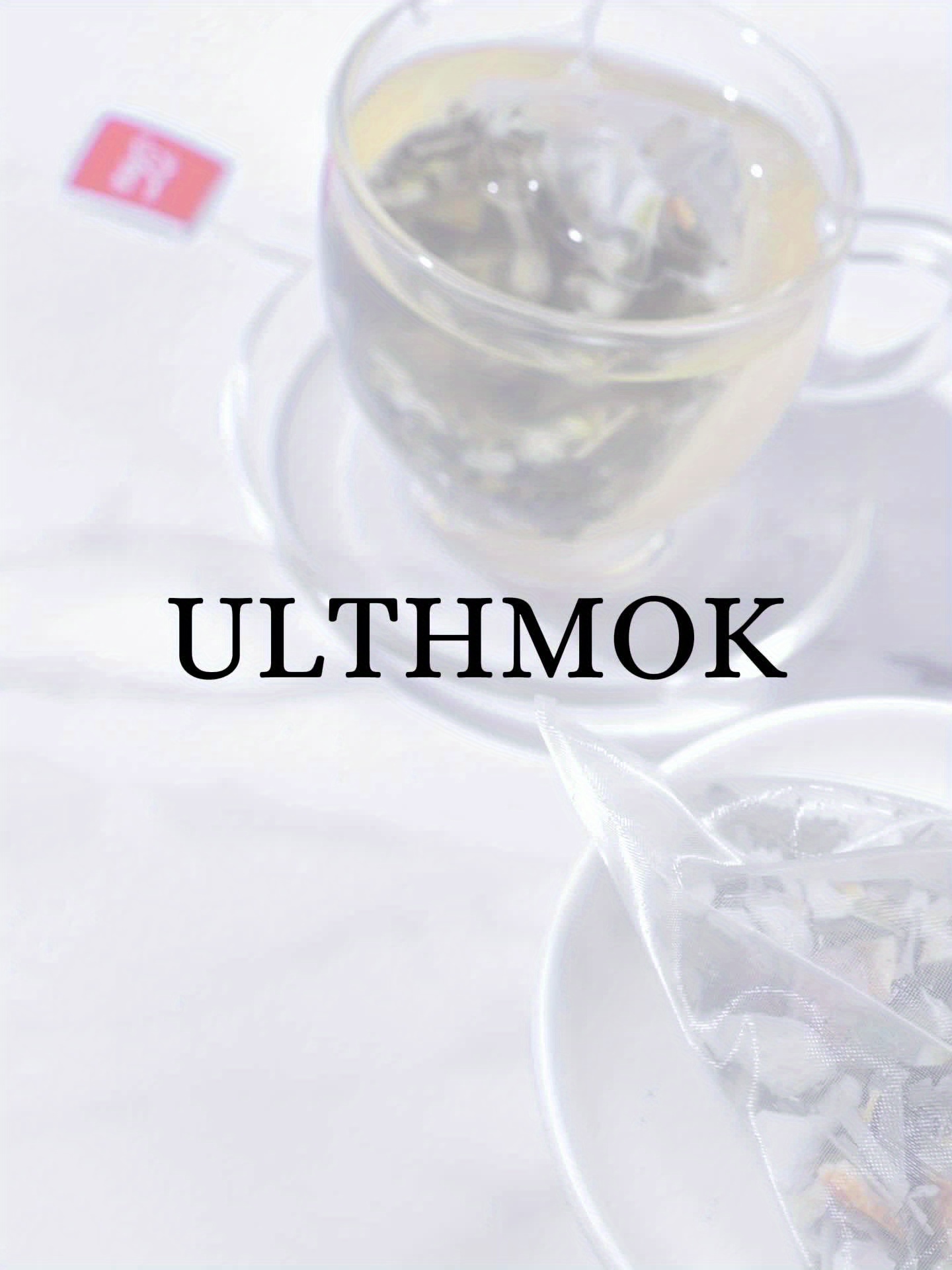 ULTHMOK Lemon Mint Herbal Fruit Tea, 50 Tea Bags, 6.17 oz, with Lemon, Lime, Lemongrass, Orange, and Mint Leaves