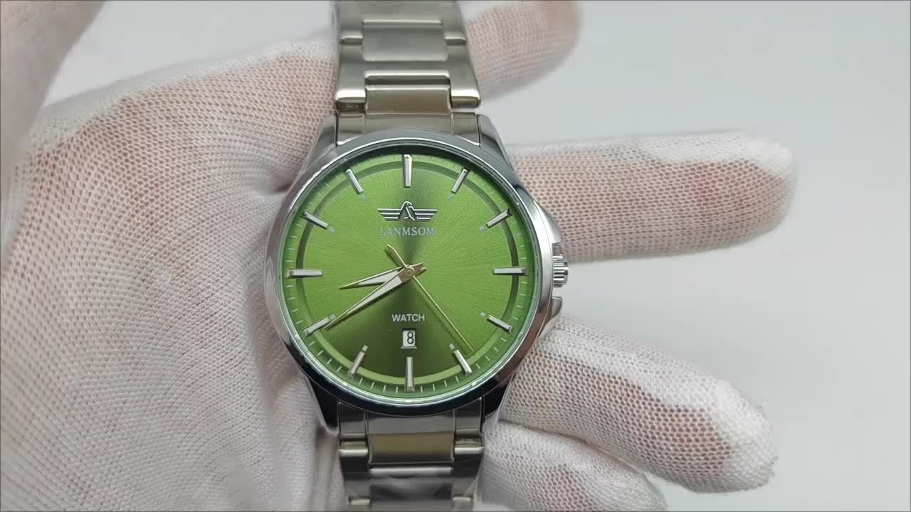 Stylish Stainless Steel Trendy Multifunctional Watch